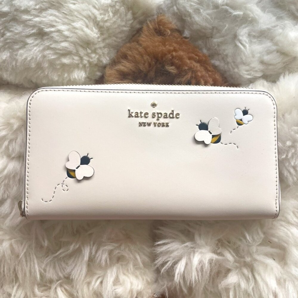 Kate Spade Honey Bee Large Continental Wallet